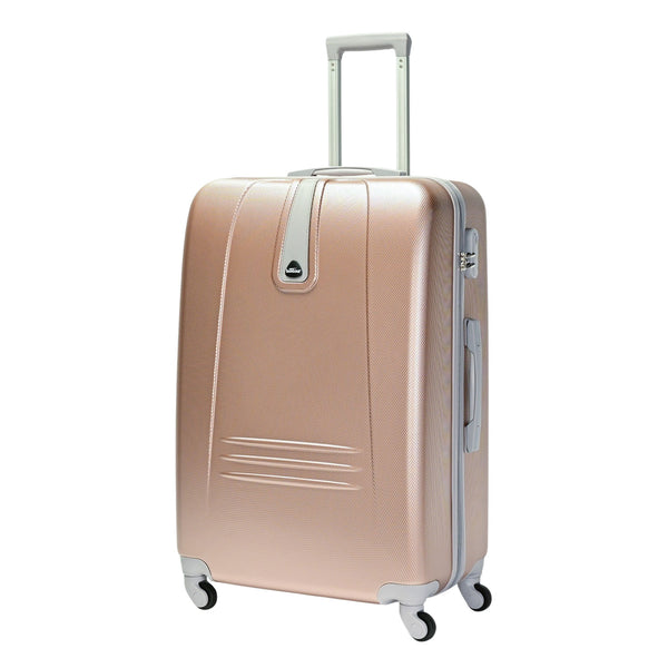 BONTOUR “Classic” Valiza cu 4 roti ,75x50x29 cm RoseGold