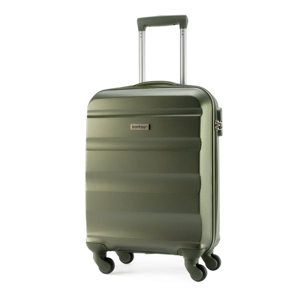 BONTOUR "Horizontal" Troller de Cabină cu 4 Roți 55x39x20cm, verde