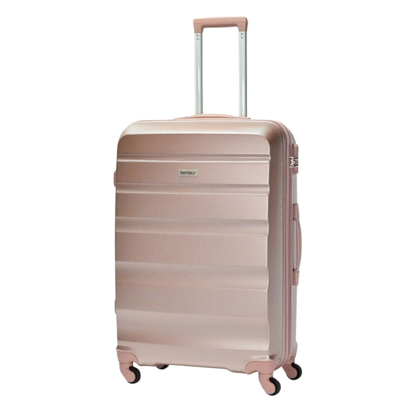 BONTOUR "Horizontal" Valiza cu 4 roti,75x50x29 cm Rosegold