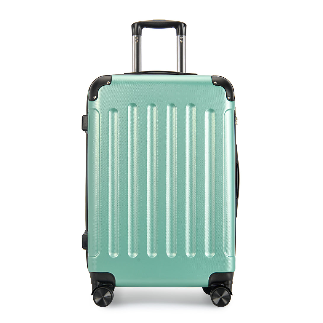 BONTOUR VERTICAL valiză cabină cu 4 roți 55x39x20cm , verde