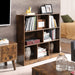 Bibliotecă cu cuburi deschise 86 x 28 x 94,5 cm maro rustic