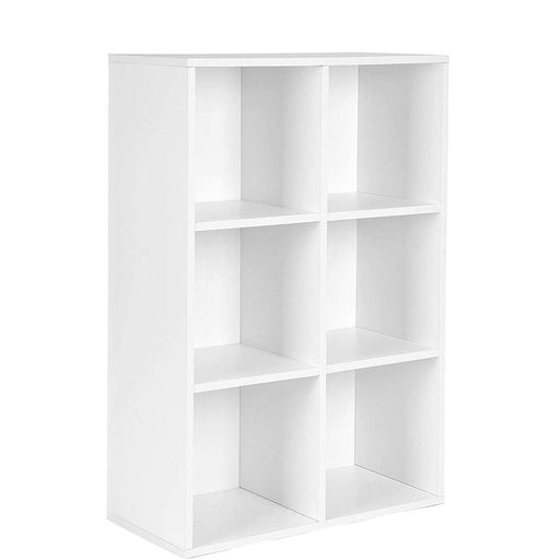 Bibliotecă pe 3 nivele 65,5 x 30 x 97,5 cm, alb