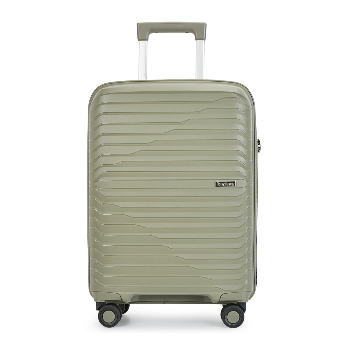 Bontour "City" Valiza cu 4 roti cu blocare TSA 66x43x26 cm, 60L, Verde