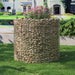 Gabion, cos rotund din piatra metalica 90 x 80 cm