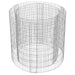 Gabion, cos rotund din piatra metalica 90 x 80 cm