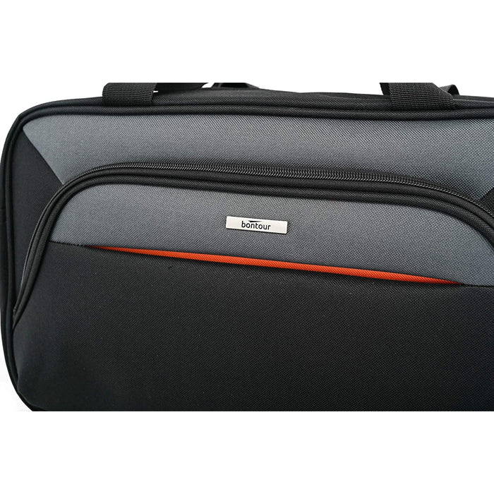 Geanta de cabina Ryanair/Wizzair 40x25x20 cm, Geanta de voiaj Bontour AIR, neagra