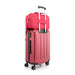 Geanta de cabina Ryanair/Wizzair 40x25x20 cm, Geanta de voiaj Bontour AIR, rosie