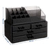 Organizator cosmetice acrilic cu 4 sertare