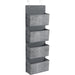 Organizator de depozitare suspendat cu 4 buzunare 33,5 x 100 x 12 cm