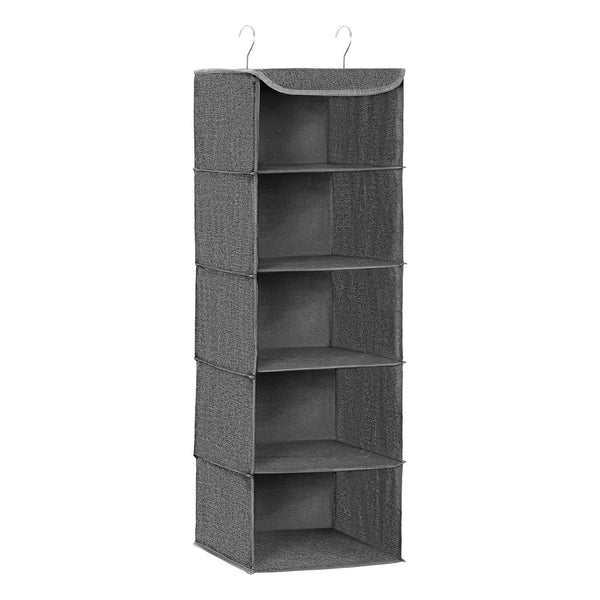 Organizator haine dulap 30 x 90 x 30 cm, gri