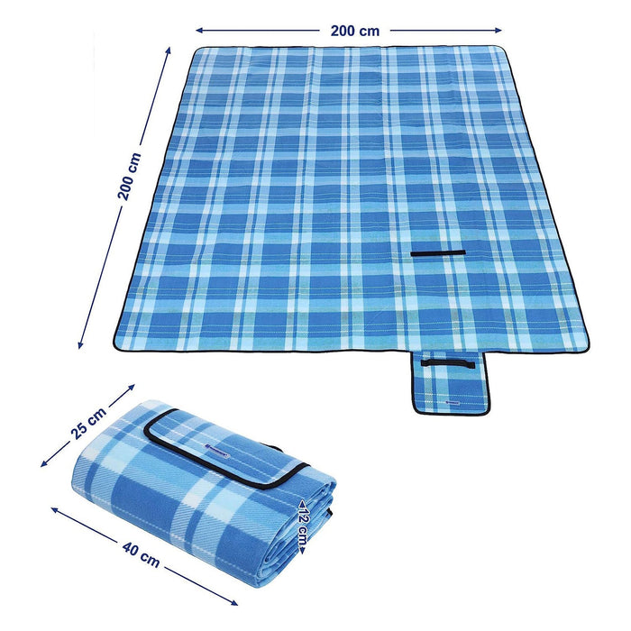 Patura de picnic 200 x 200 cm XXL