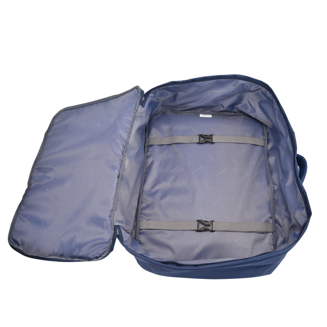 Rucsac de călătorie BONTOUR AIR, Bagaj de mână dimensiune cabină 55x40x20cm, culoare albastru