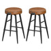 Set 2 scaune de bar , design moderm , caramel maro