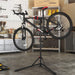 Stand reparatie biciclete, 95 x 97-157 x 81 cm, rosu si negru