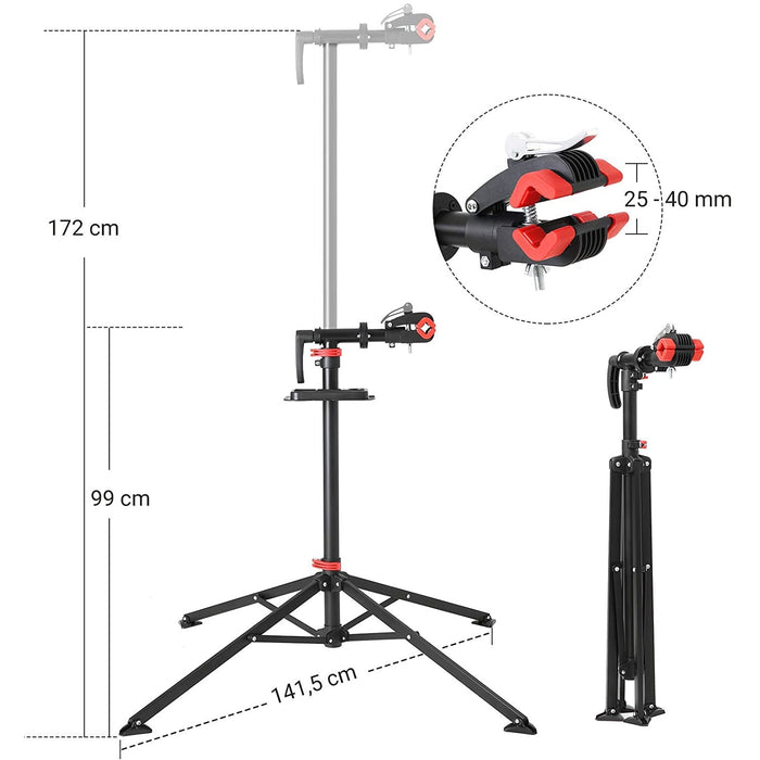 Suport de reparare biciclete tavă magnetică pentru instrumente