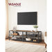 Suport pentru TV , mobilier living , rustic maro-negru | Vasagle