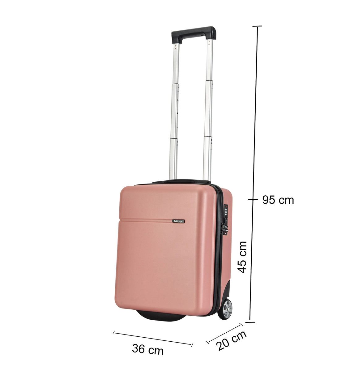 Valiza de cabină BONTOUR CabinOne EASYJET Rose Gold (45x36x20 cm)