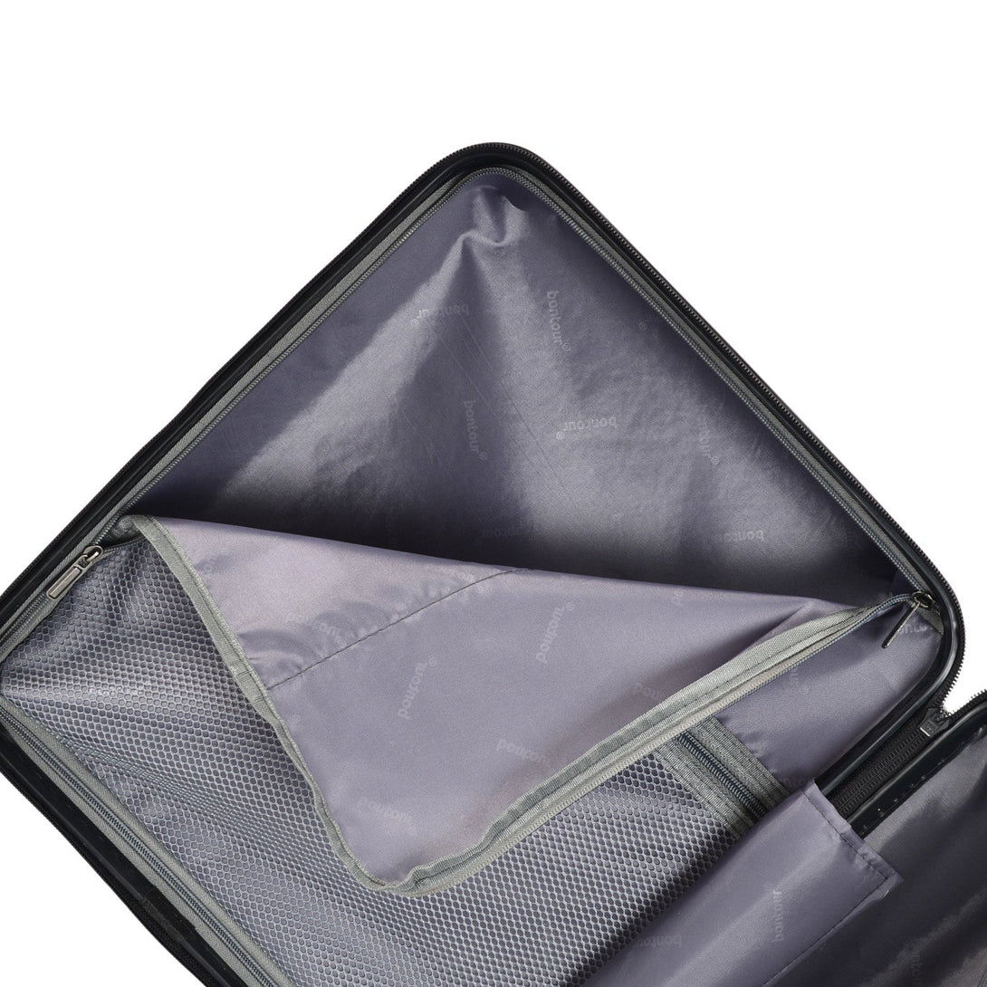 Valiză de cabină BONTOUR CabinOne EASYJET în negru (45x36x20 cm)