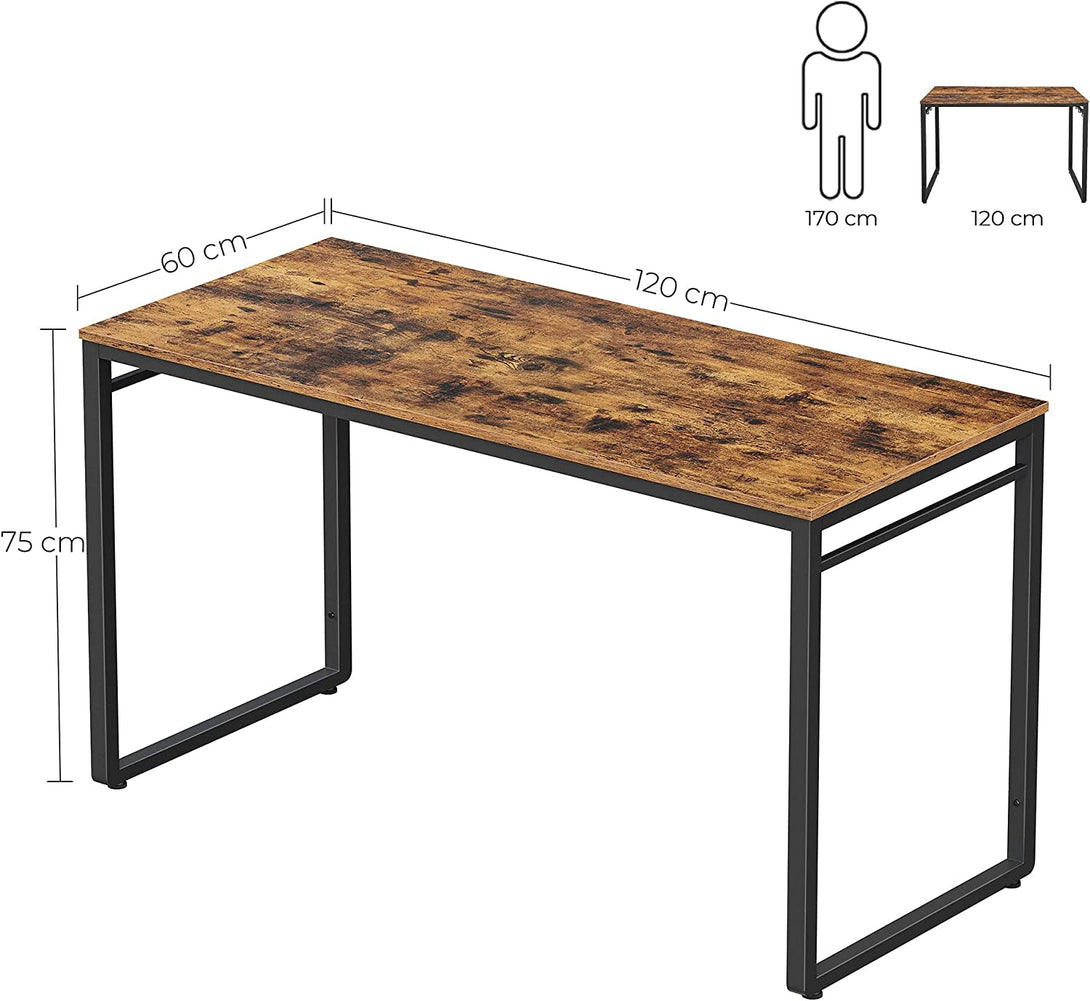 masa calculator, birou cu 8 carlige, 120 x 60 x 75 cm