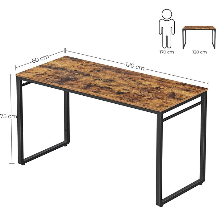 masa calculator, birou cu 8 carlige, 120 x 60 x 75 cm