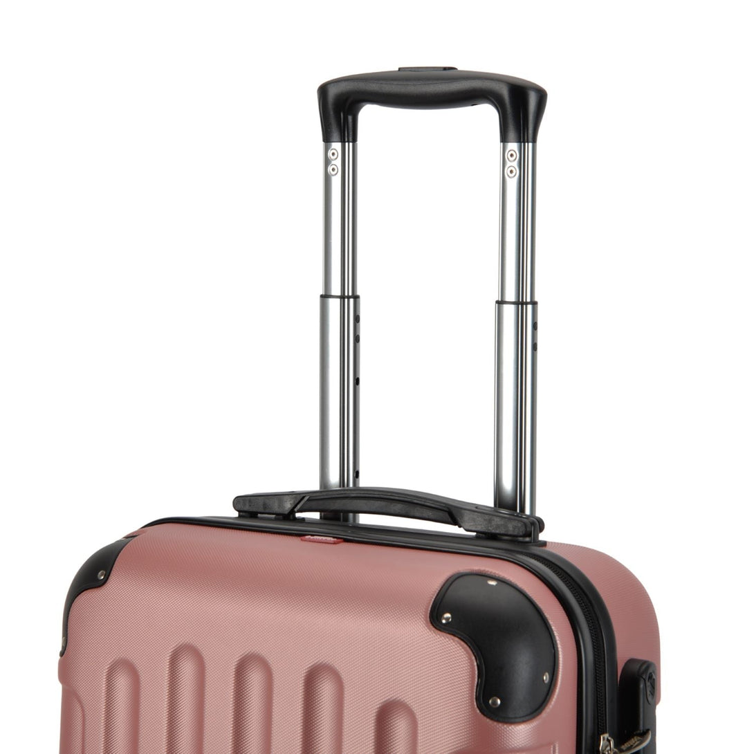 BONTOUR VERTICAL valiză cabină cu 4 roți 55x39x20cm Rose Gold