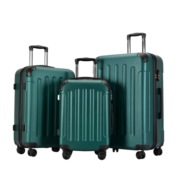 Set de bagaje BONTOUR VERTICAL cu 4 roți Jungle Green