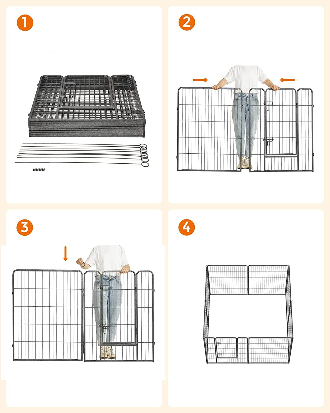 Tarc pentru catel/animale mici inaltime de 100 cm