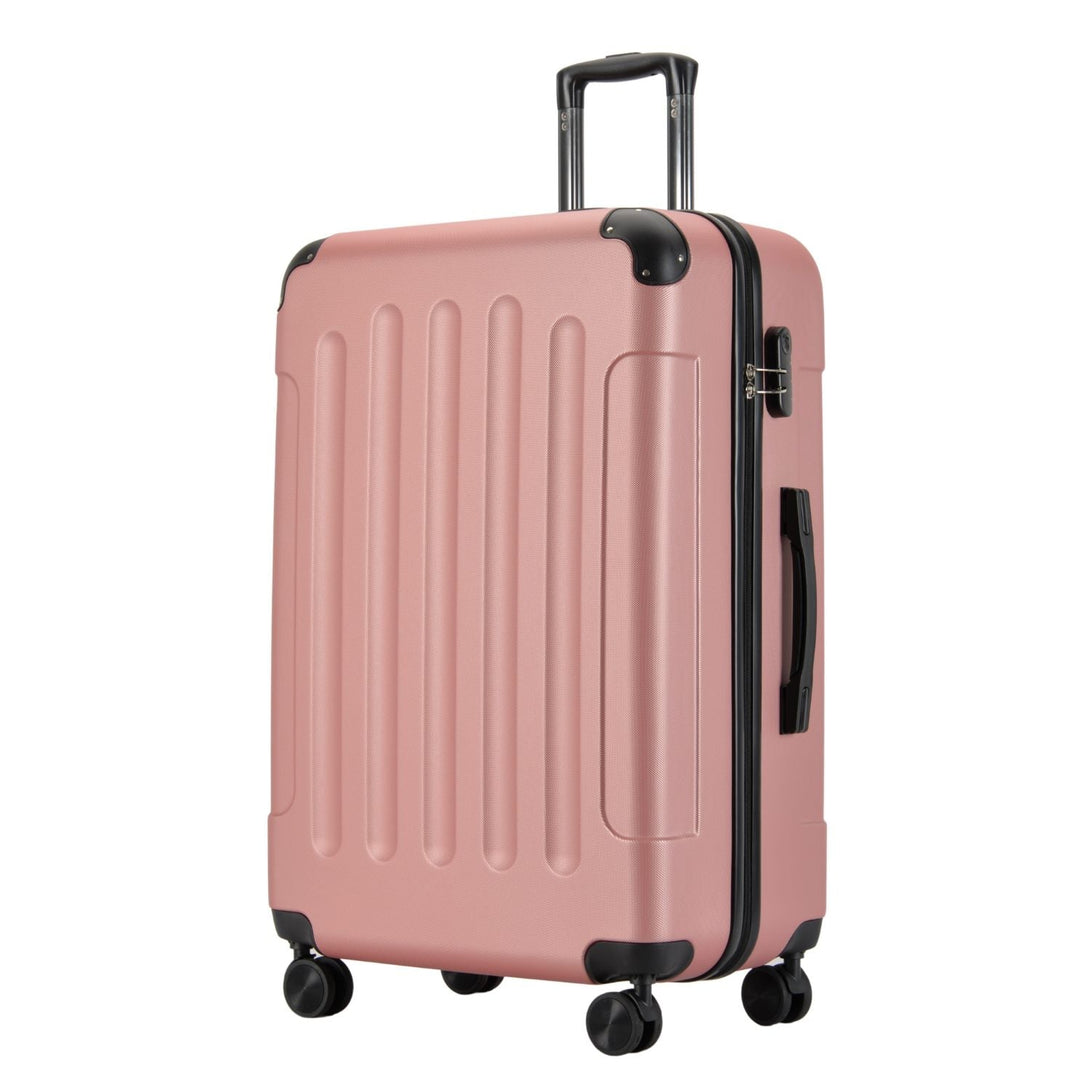 Valiza Mare BONTOUR VERTICAL cu 4 roți 76x50x29cm Rose Gold